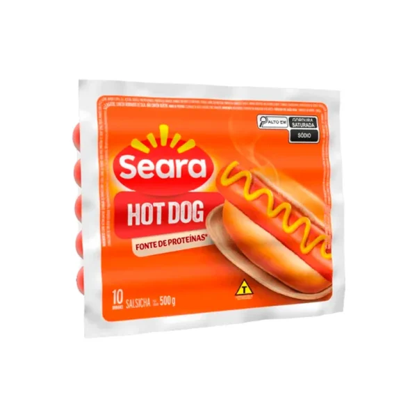 Salsicha Seara Hot Dog Pacote 500g